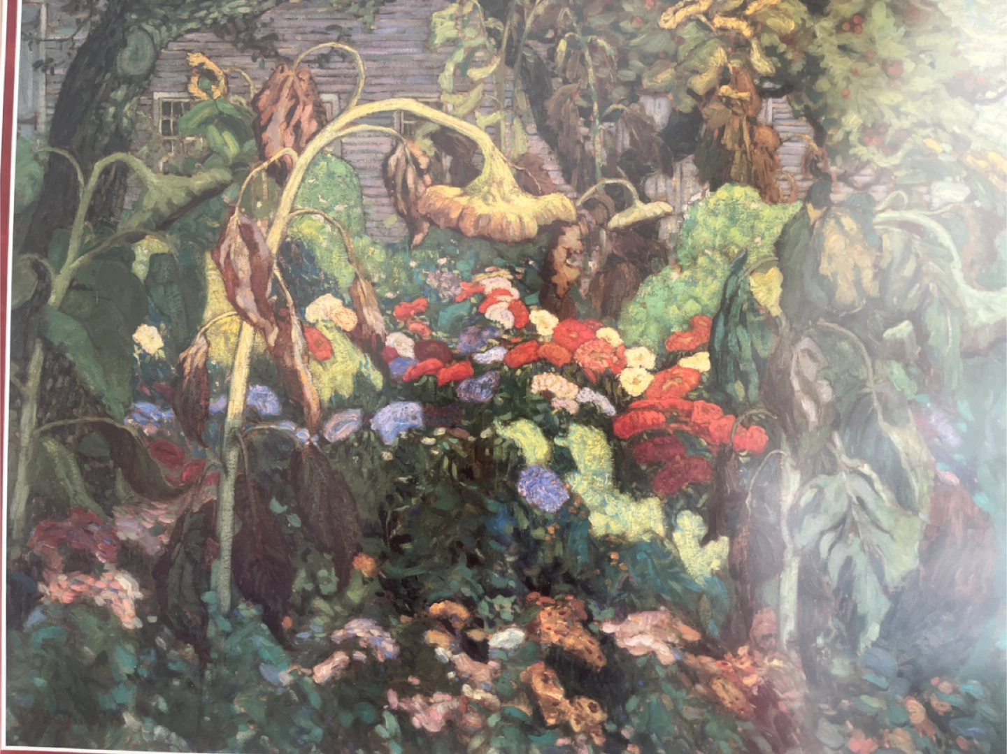 Art- Fine Art Print-“Tangled Garden”, by JEH MacDonald - photo 2