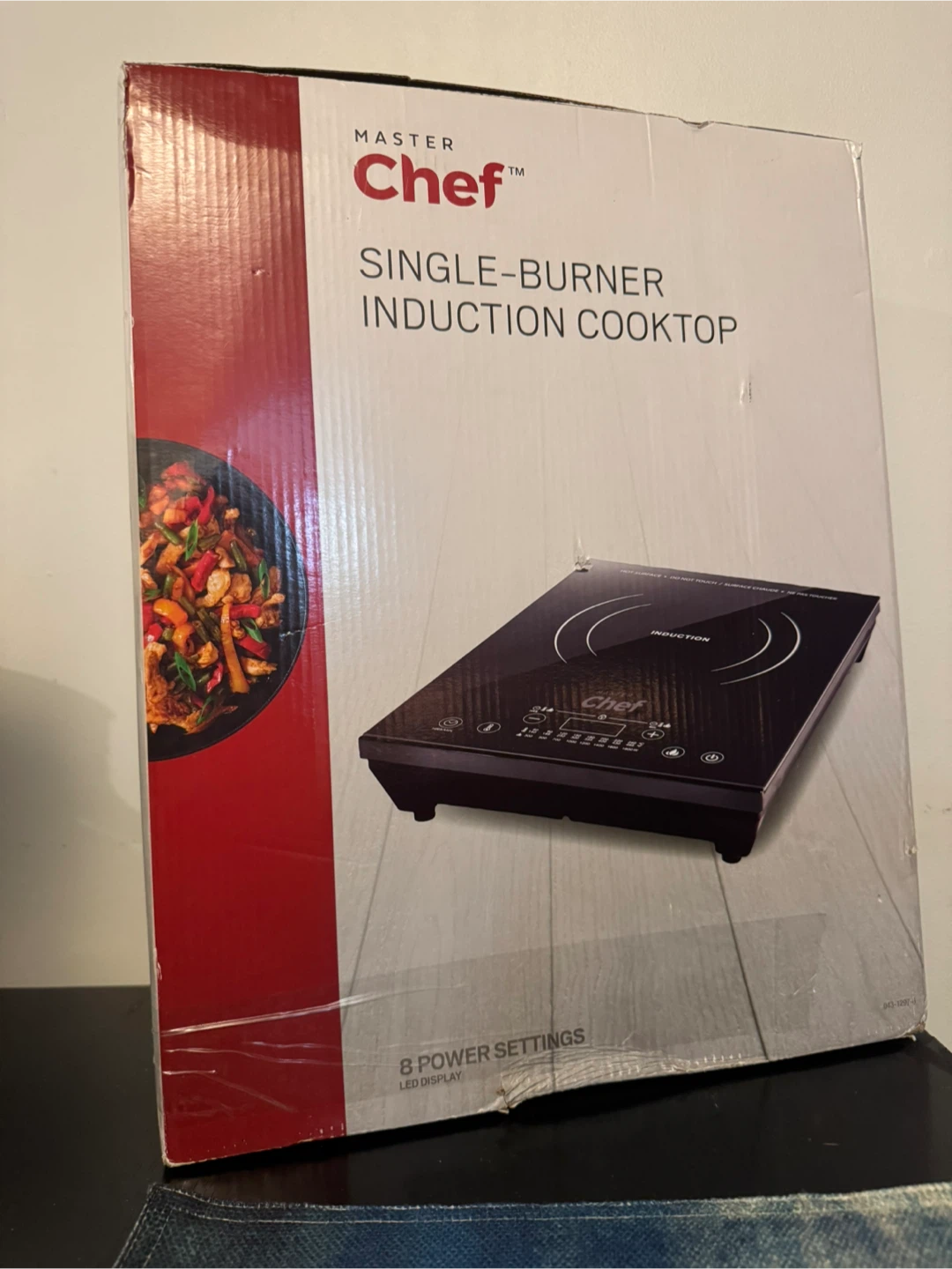 Master Chef Single-Burner Induction Cooktop