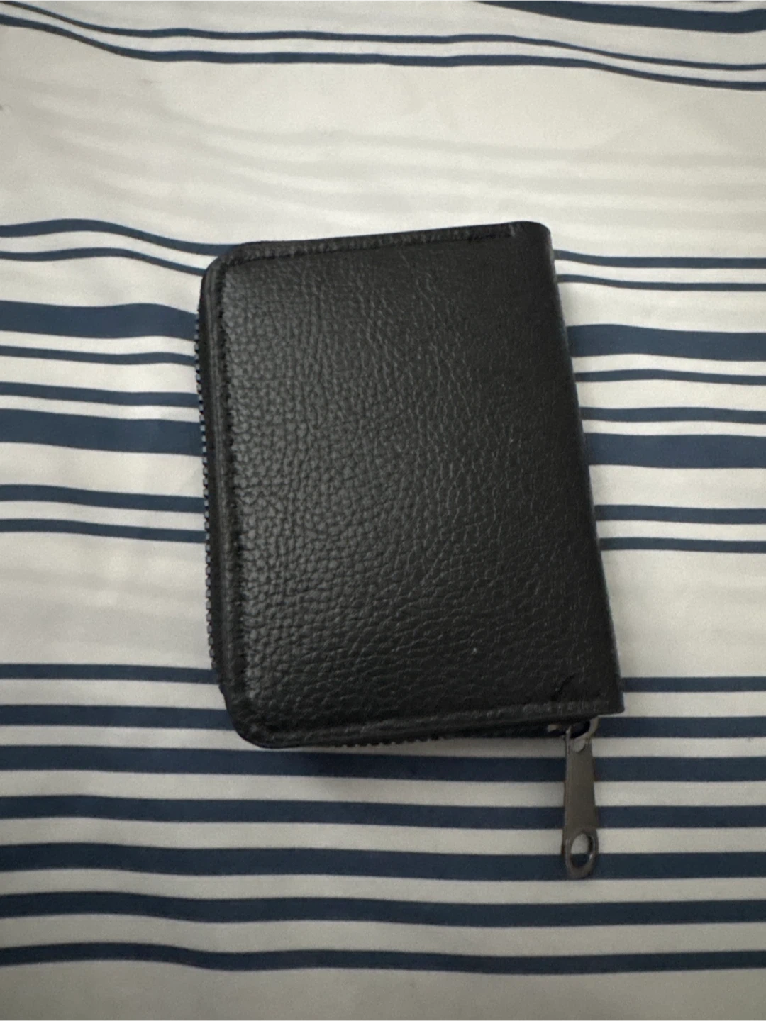 Black Accordion Card Holder Wallet