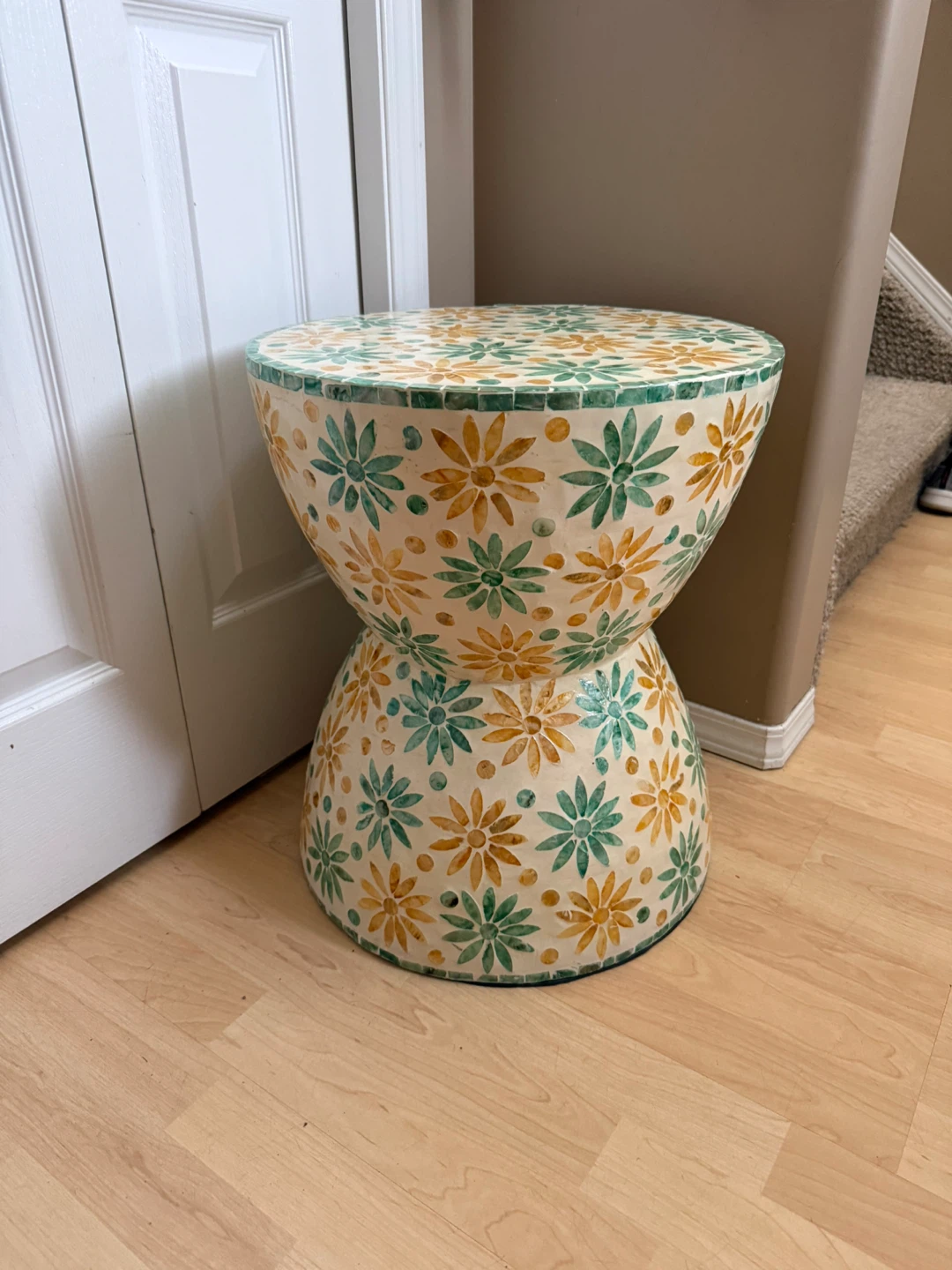 Mosaic Garden Stool