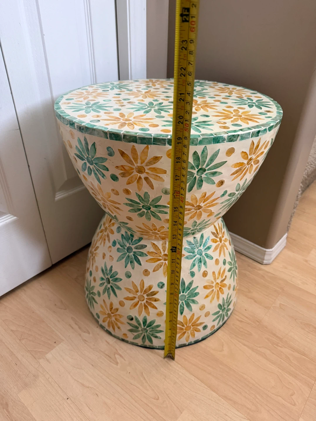 Mosaic Garden Stool - photo 3