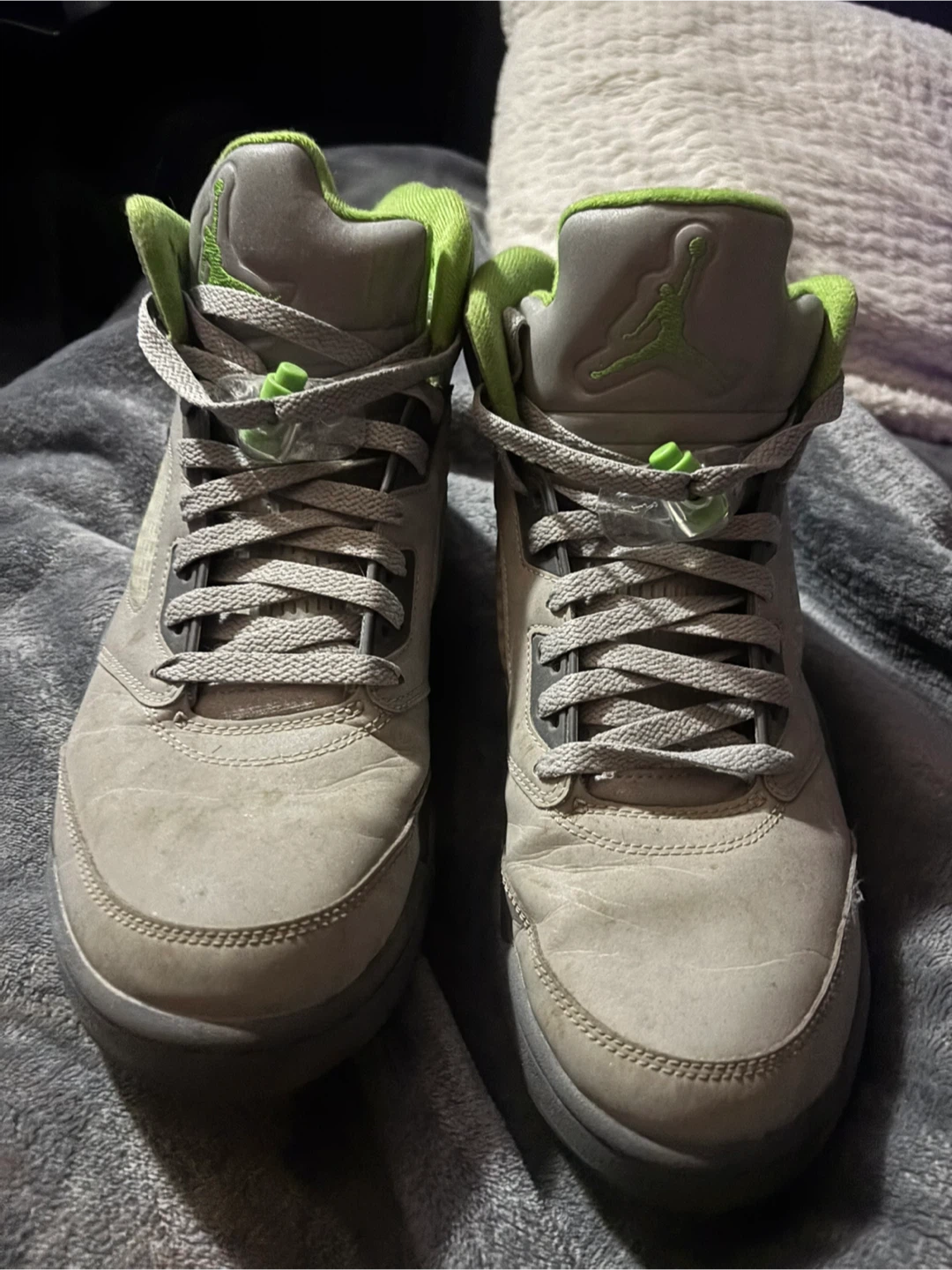Air Jordan 5 "green bean" Sneakers
