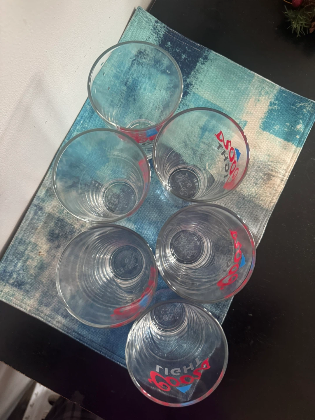 Coors Light Glasses Set of 6 - photo 2