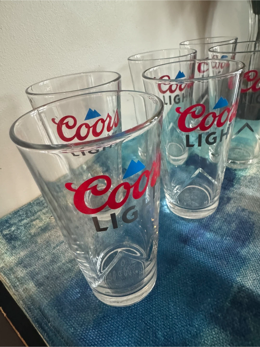 Coors Light Glasses Set of 6 - photo 4