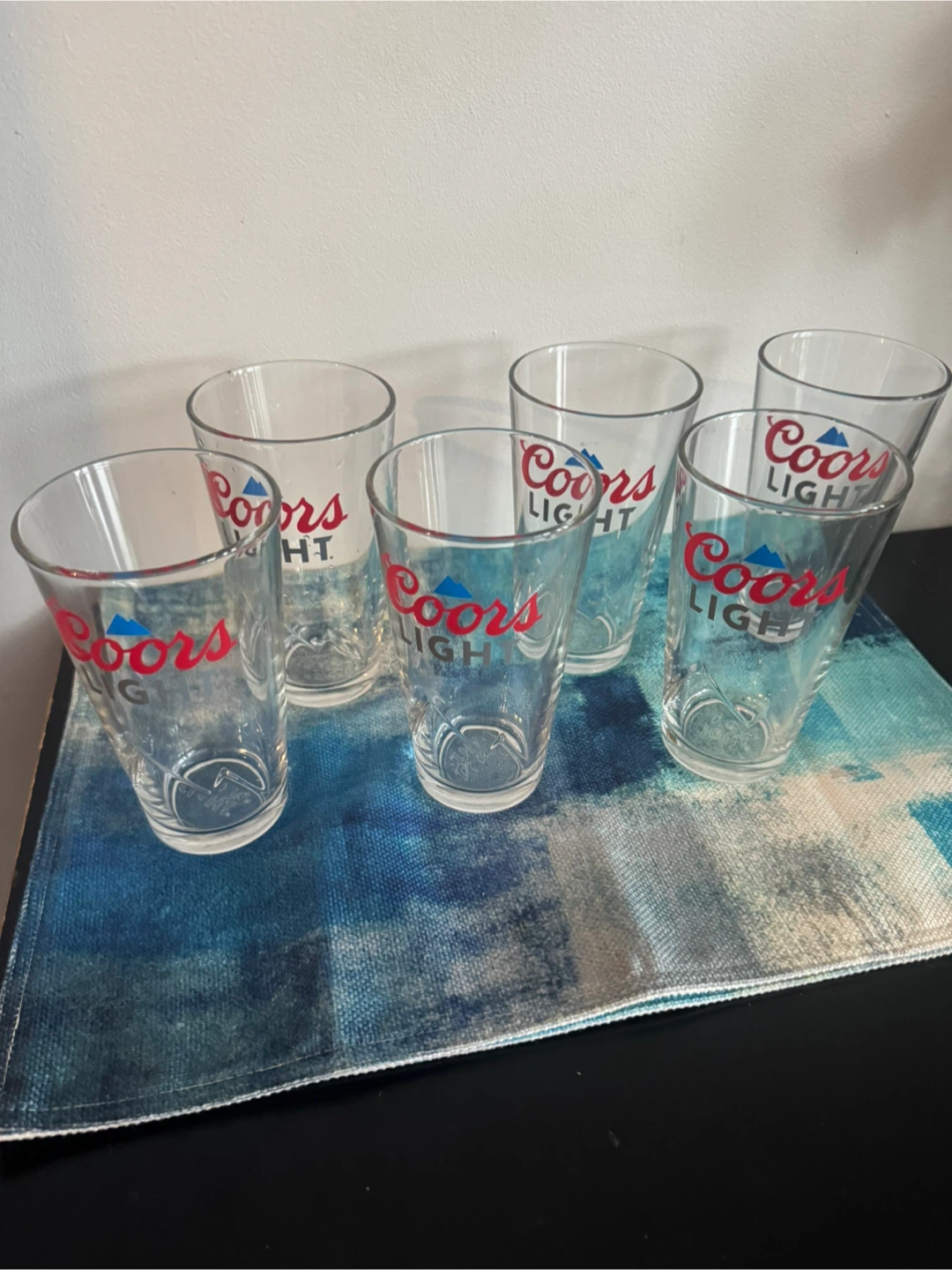 Coors Light Glasses Set of 6 - photo 5