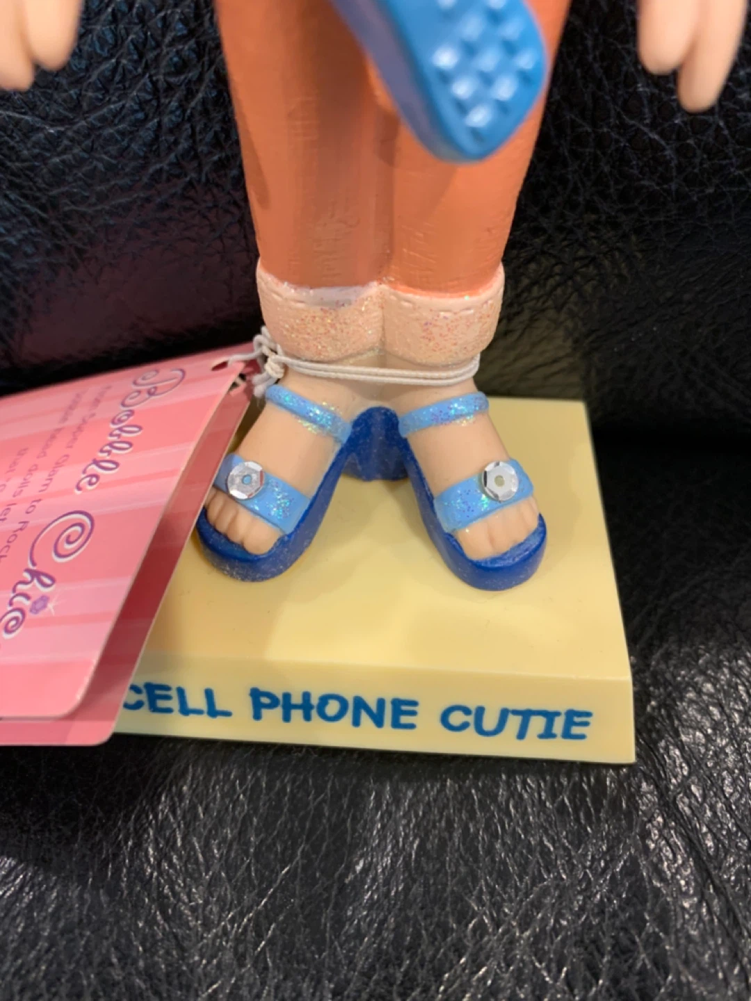 Russ Bobble Chics Cell Phone Cutie Doll - photo 3