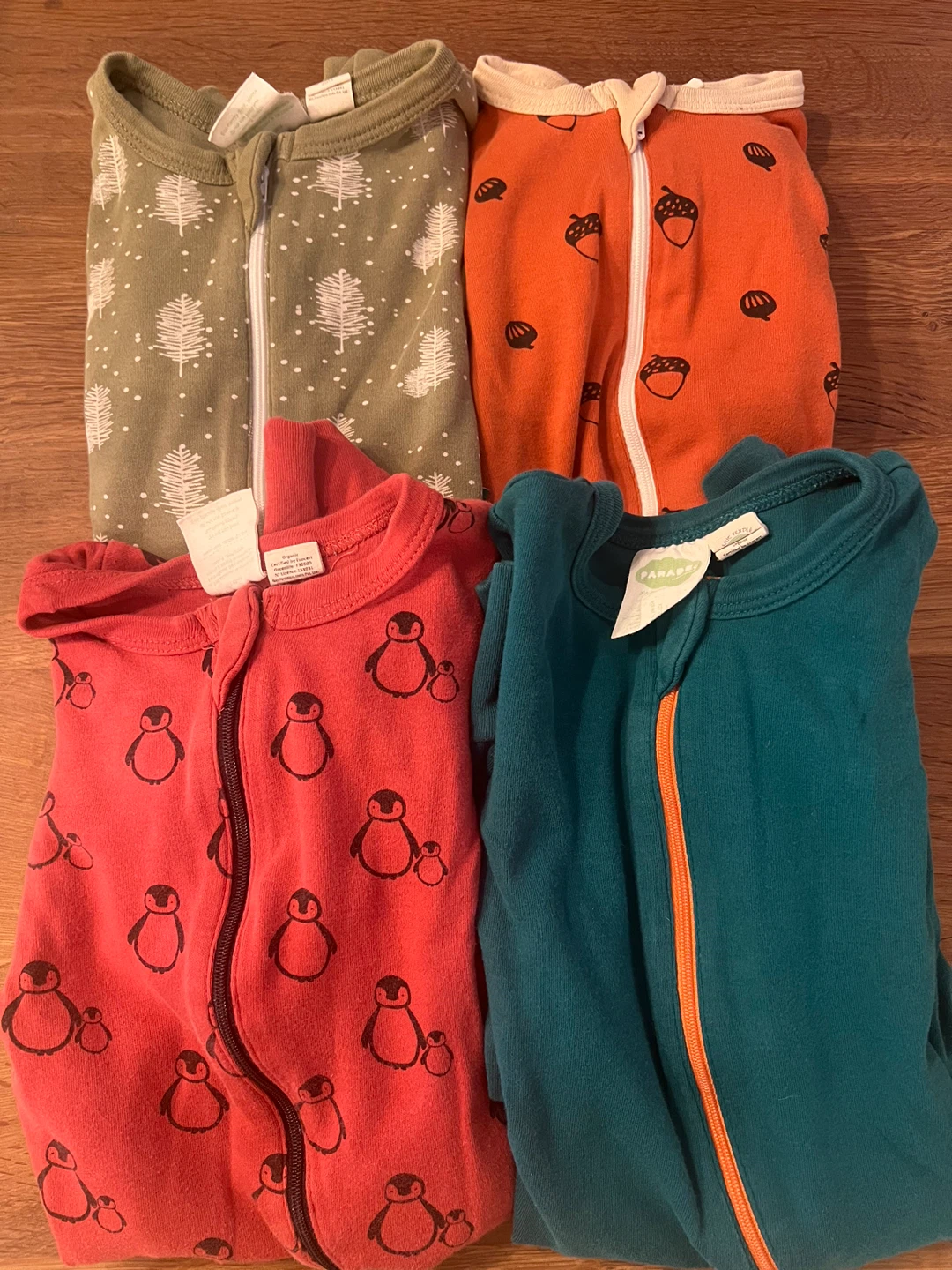 PARADE Kids Pajama Sleepers (12-18 months) - Set of 4