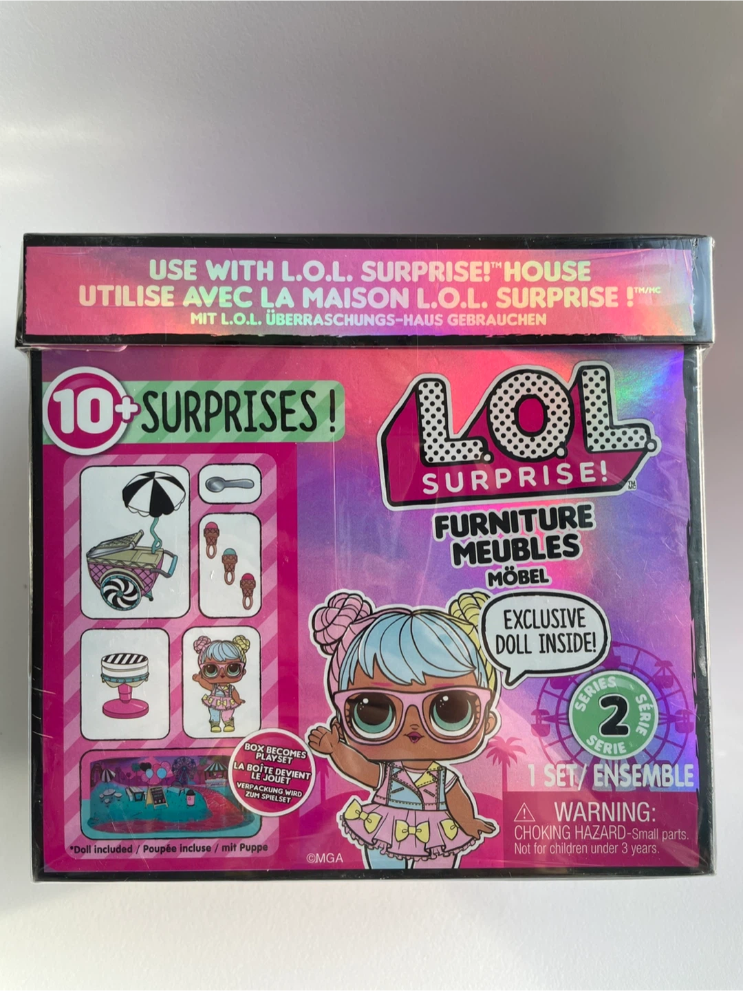 Brand new in box L.O.L. Surprise! Furniture Series 2 Ice Cream - photo 3