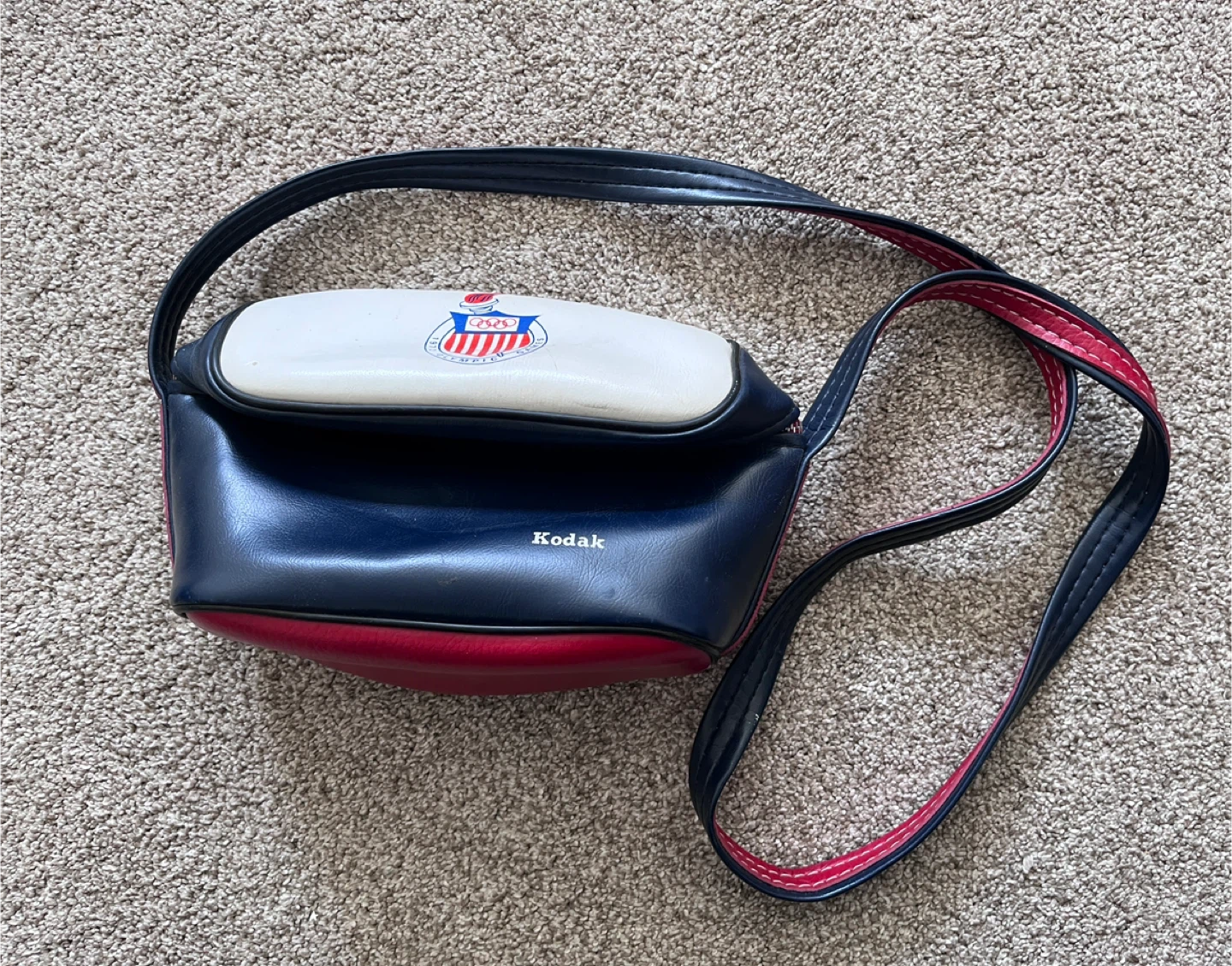 Vintage Kodak 1972 Olympic Games Shoulder Bag