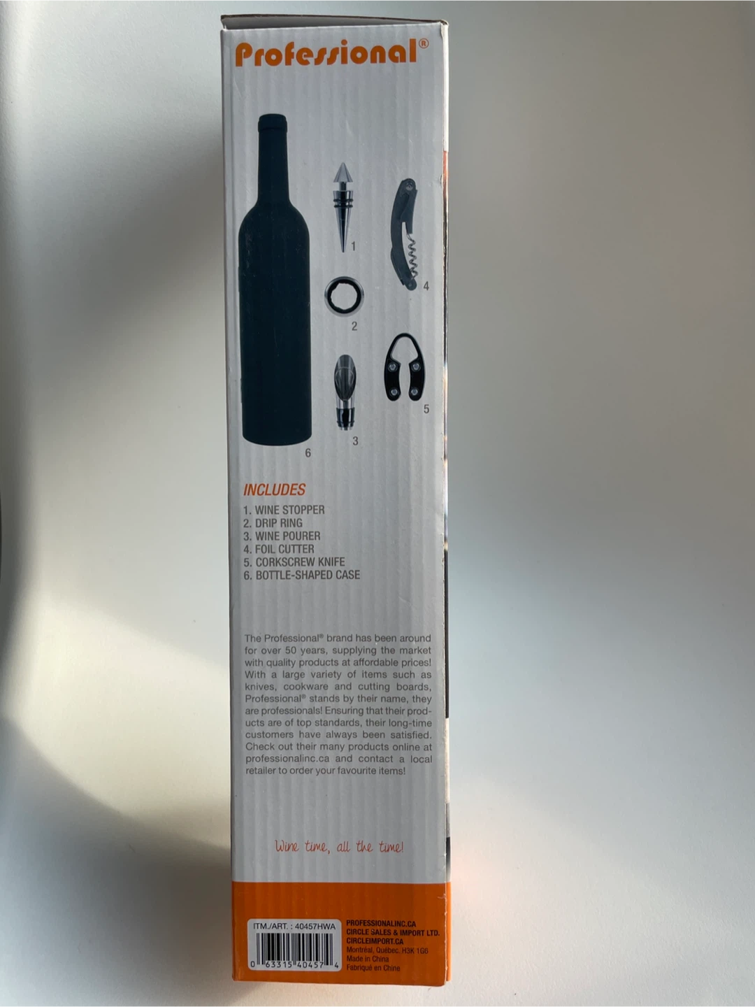 Professional 6 Piece Wine Accessory Kit - photo 3