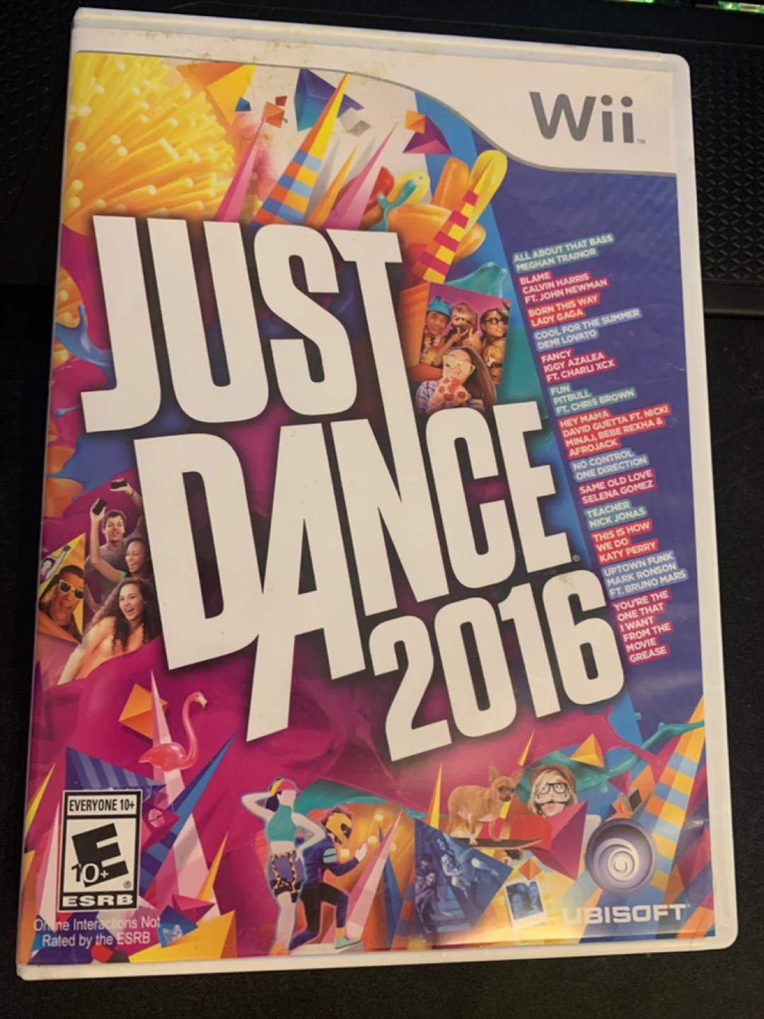 Wii Just Dance 2016 Video Game