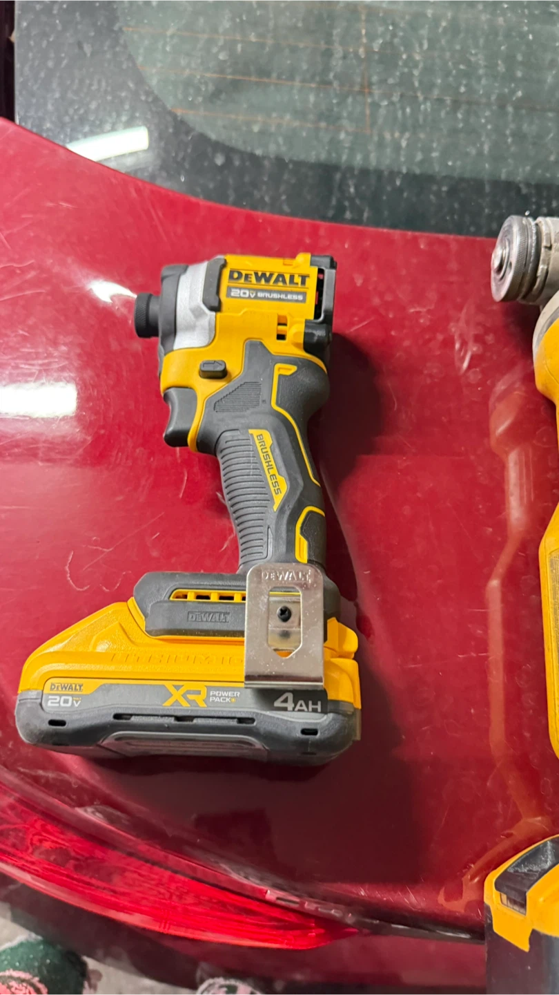 DeWalt 20V MAX Cordless Impact Driver & Angle Grinder