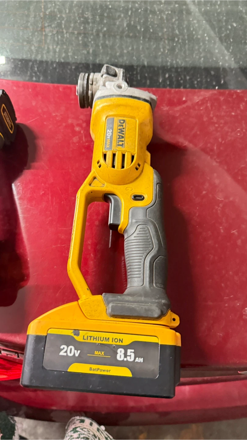 DeWalt 20V MAX Cordless Impact Driver & Angle Grinder - photo 2