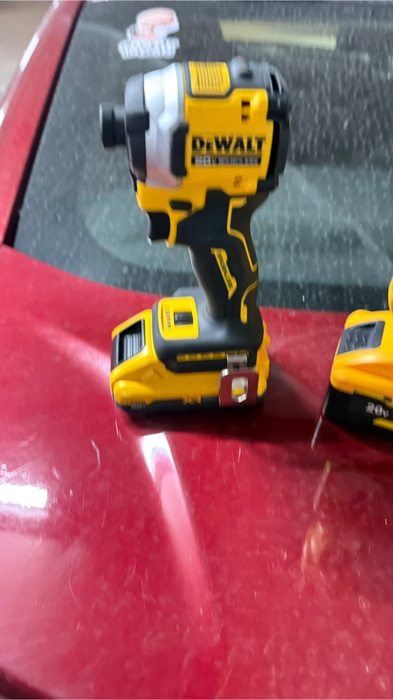 DeWalt 20V MAX Cordless Impact Driver & Angle Grinder - photo 3