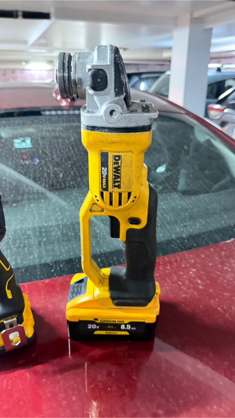 DeWalt 20V MAX Cordless Impact Driver & Angle Grinder - photo 4