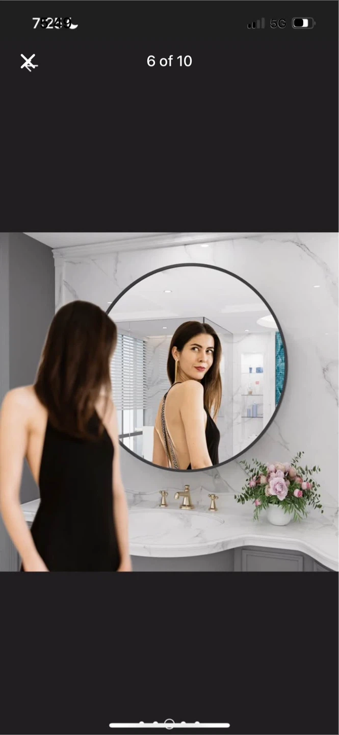 New Zuhair Framed Medicine Cabinet Mirror Adjustable - photo 5