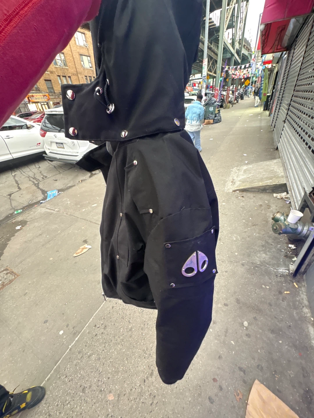 Moose Knuckles Black Down Puffer Jacket