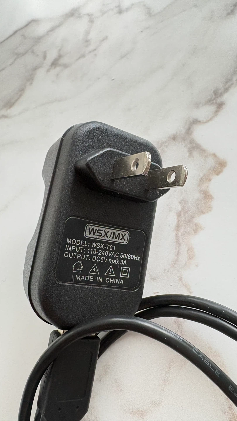WSX/MX Model WSX-T01 USB Charger - photo 3