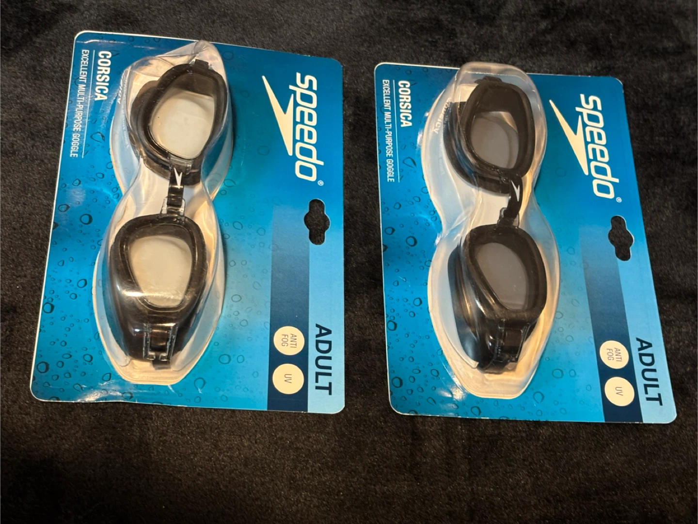 Hurley Youth Recreation Swim Goggles 2 Pack - photo 2