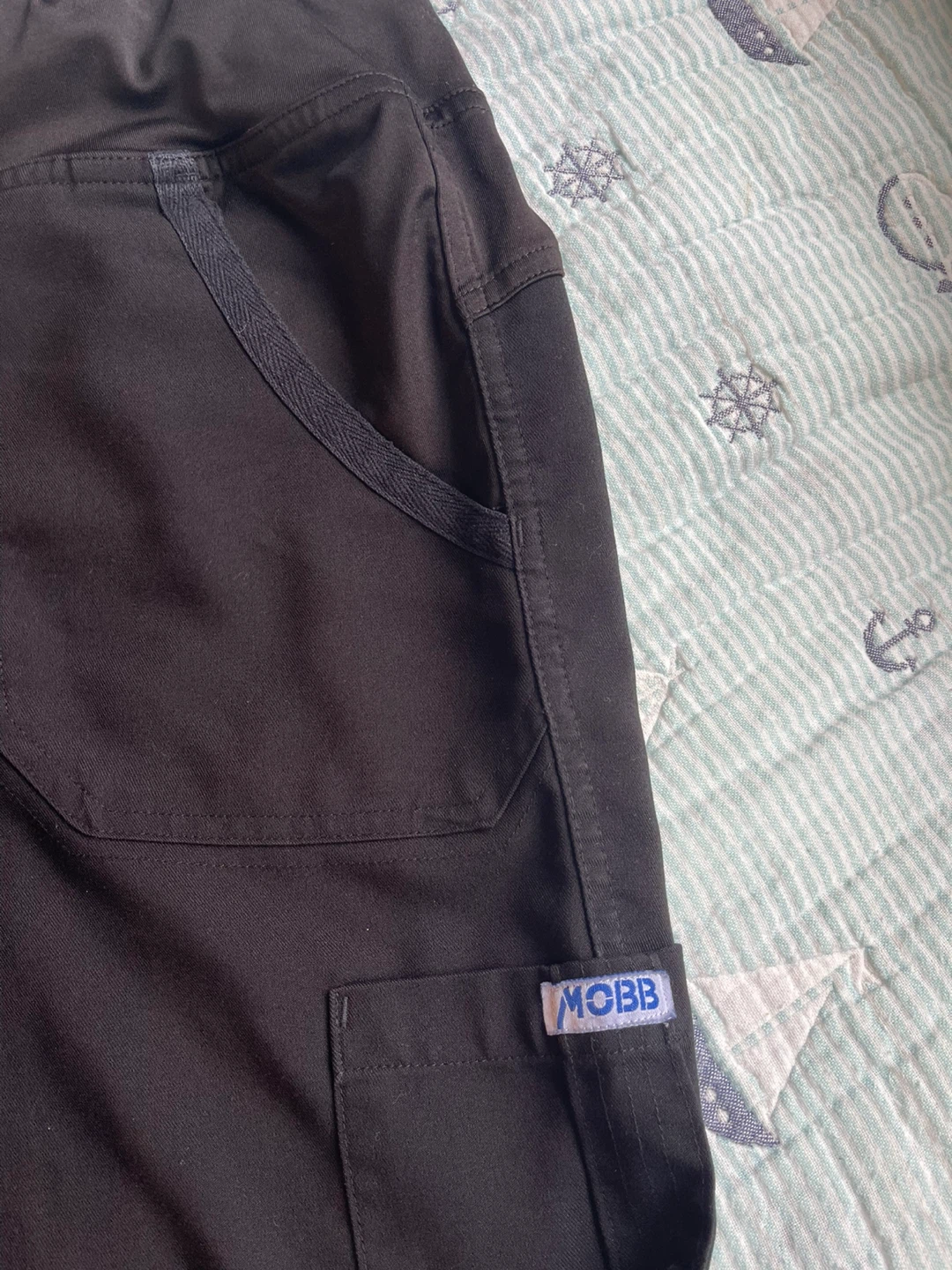 ADAR & MOBB Black Scrub Pants 4 pairs - photo 4