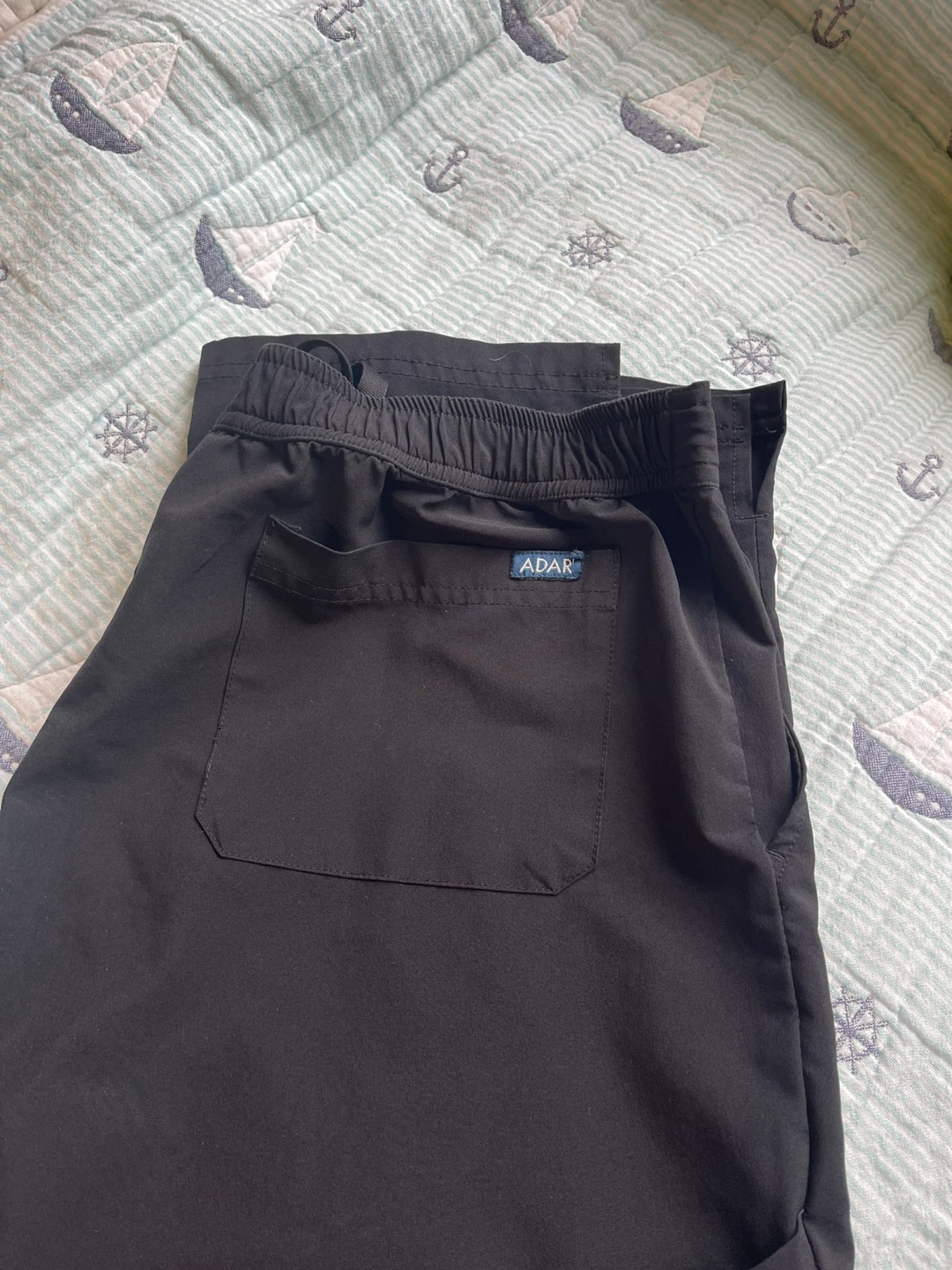 ADAR & MOBB Black Scrub Pants 4 pairs
