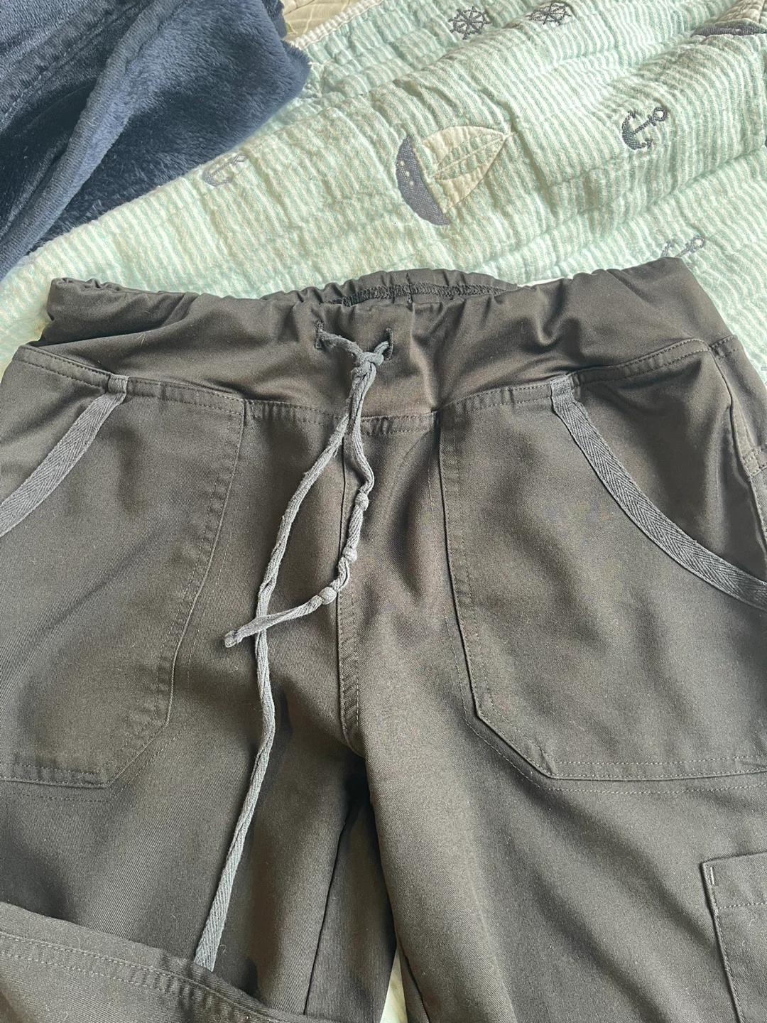 ADAR & MOBB Black Scrub Pants 4 pairs - photo 5