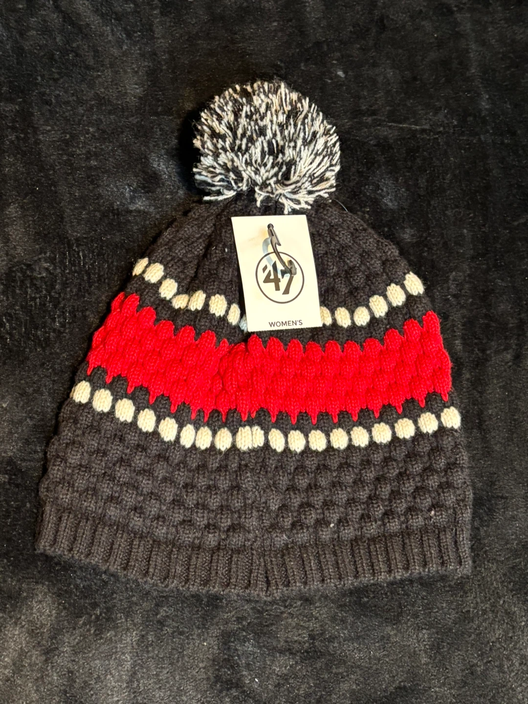 Chicago Blackhawks Knit Beanie with Pom - '47 Brand - photo 3