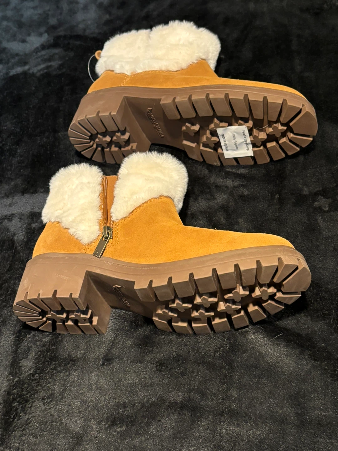 Muk Luks Women's Sherpa Lined Winter Boots Size 8 - photo 4