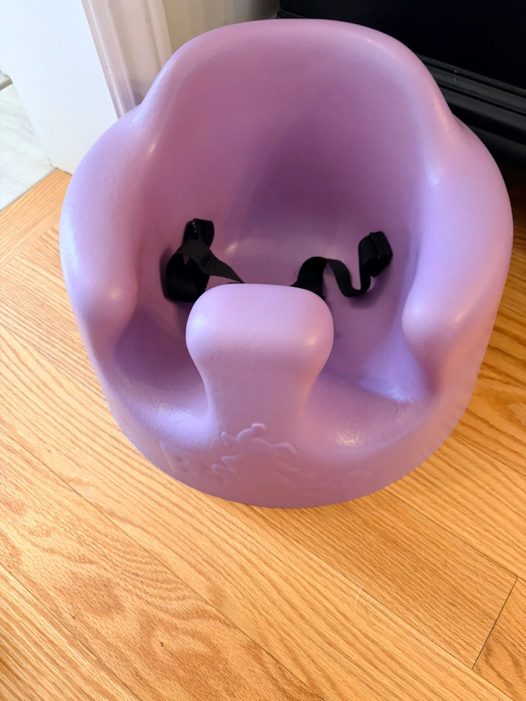 Purple and blue bumbo Baby Booster Seats with Tray