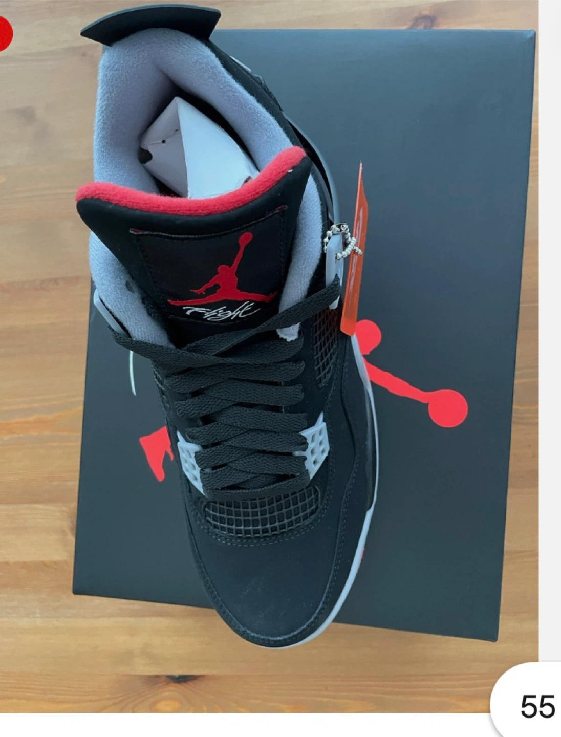 Air Jordan 4 Retro 'Black Cat' Mens Shoes - photo 2
