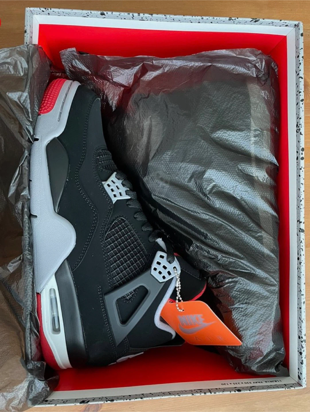 Nike Air Jordan 4 Retro "Bred"