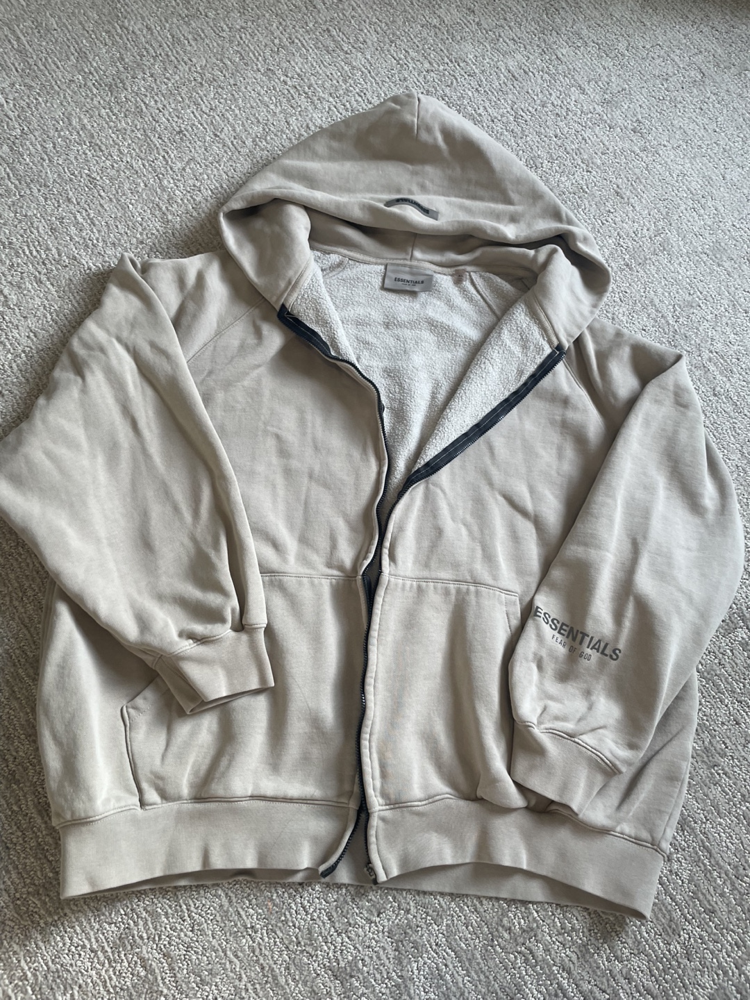 Essentials Fear of God Full Zip Hoodie - XL - photo 2
