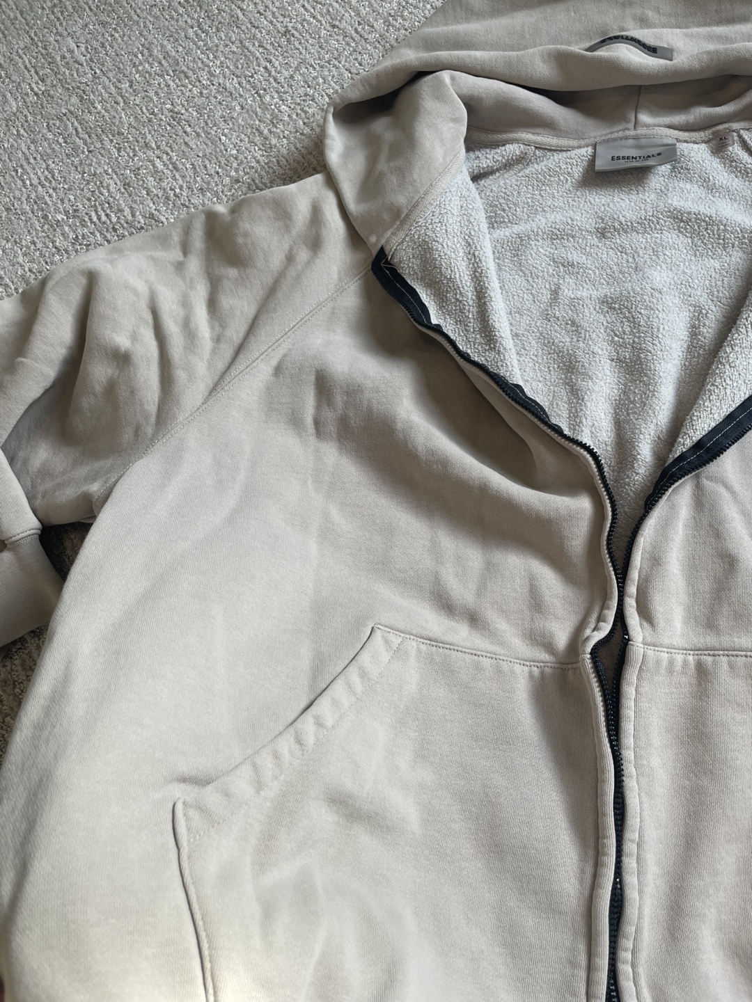 Essentials Fear of God Full Zip Hoodie - XL - photo 5