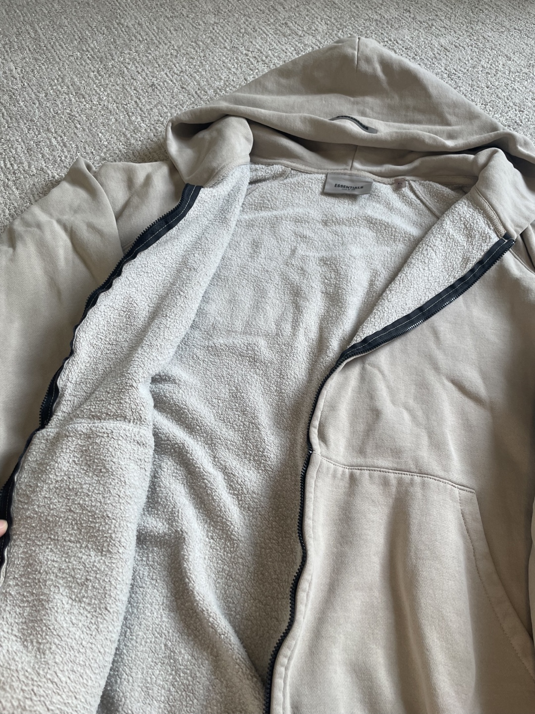 Essentials Fear of God Full Zip Hoodie - XL - photo 3
