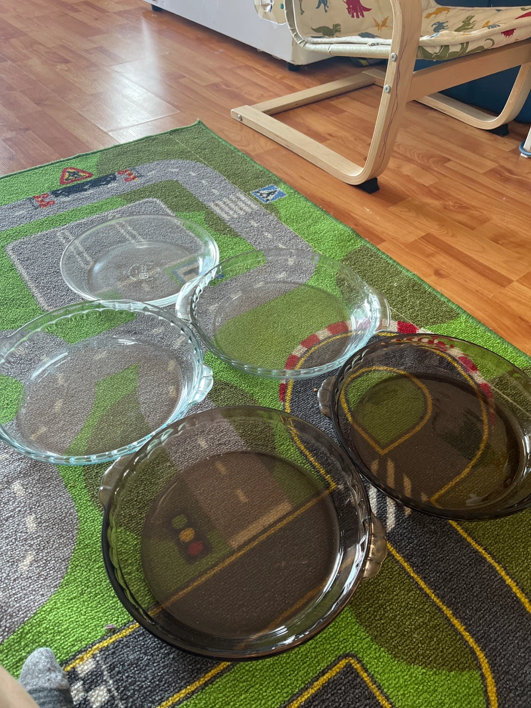 Glass Pie Plates (Set of 5) - photo 2