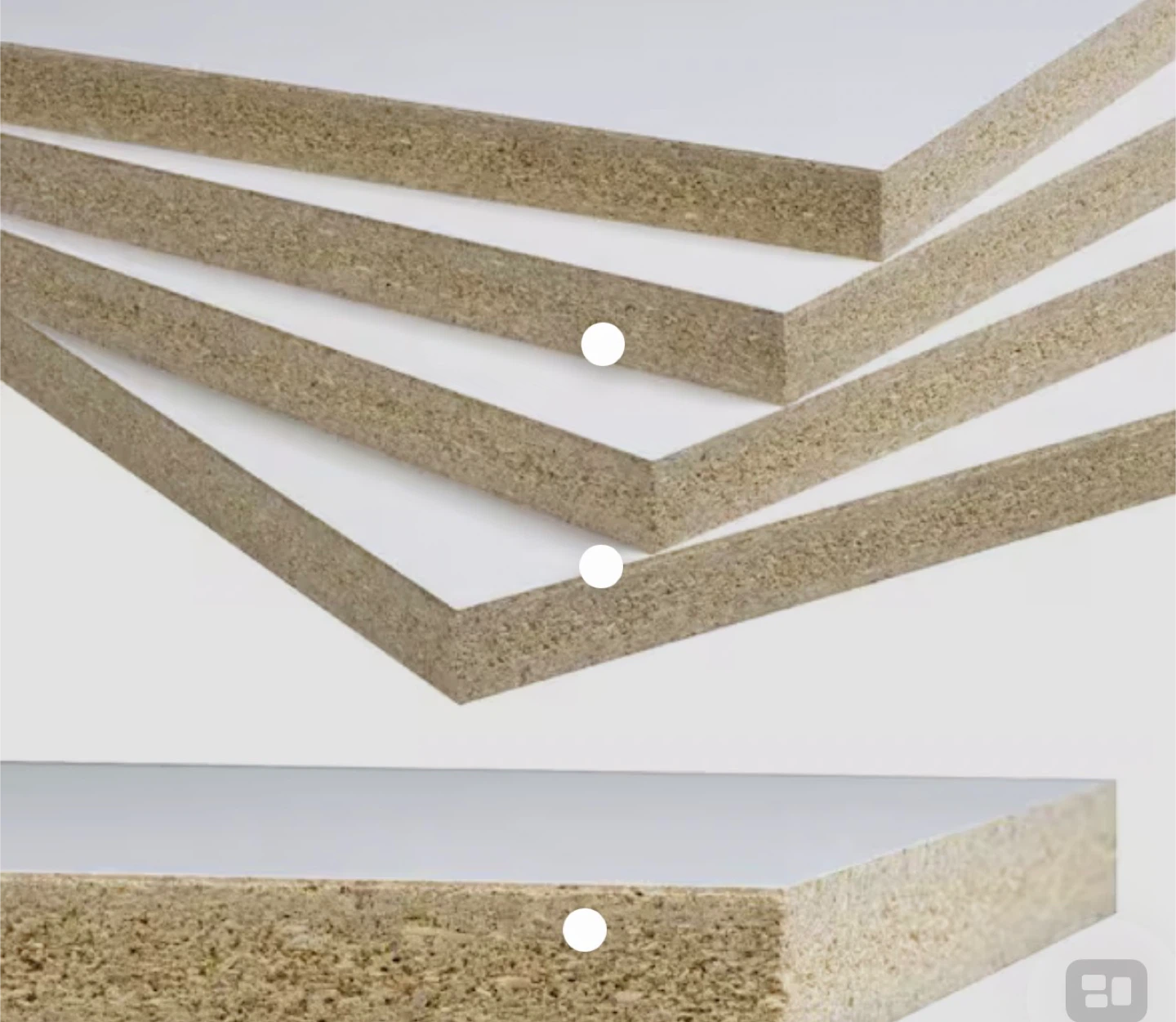 Melamine three-quarter inch 5/8 and a4 inch available