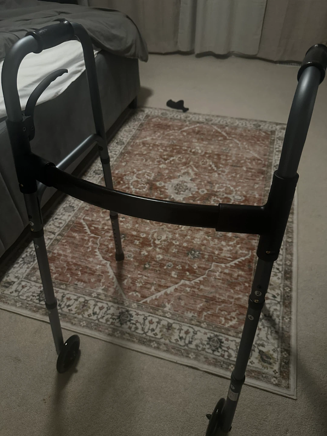 Adjustable Rolling Walker
