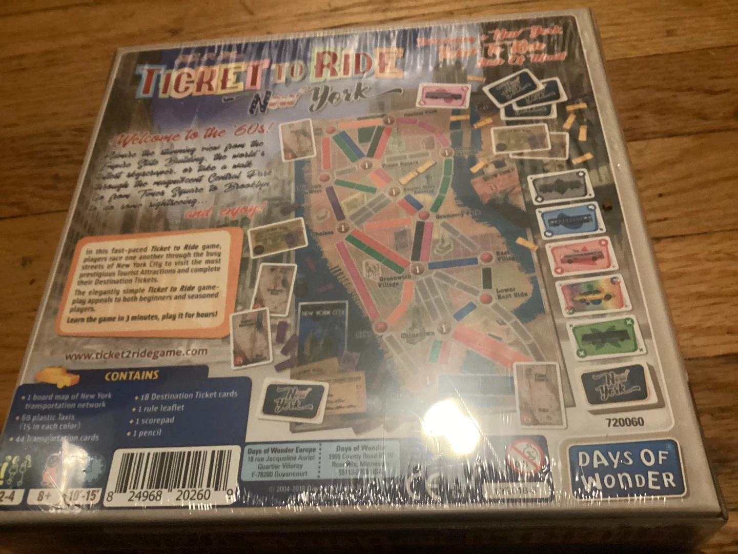 Ticket to Ride: New York Board Game - photo 2