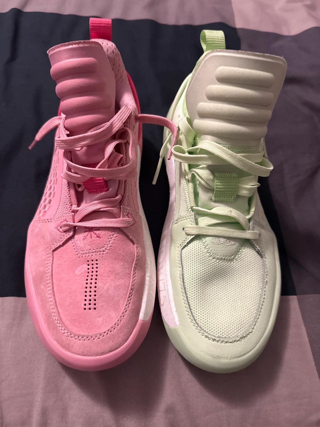 Li-Ning Way of Wade Basketball Shoes - Neon Green & Pink
