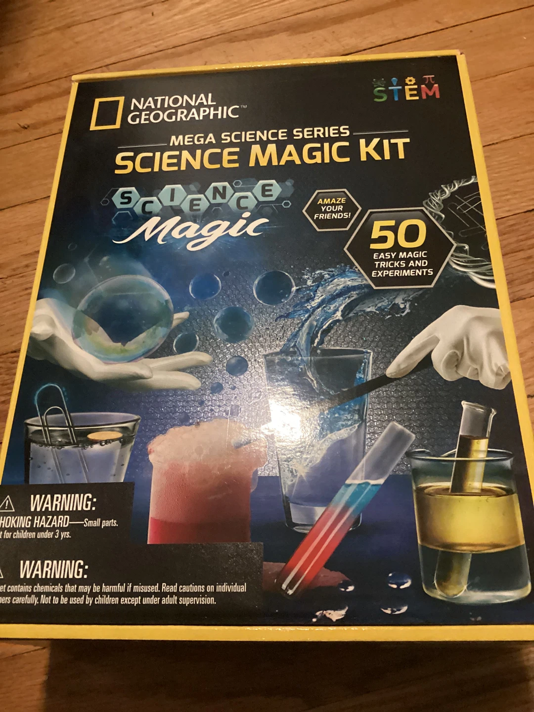 National Geographic Mega Science Series Science Magic Kit
