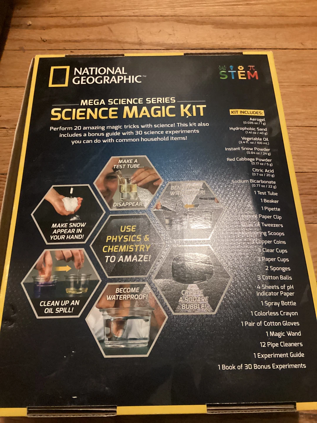 National Geographic Mega Science Series Science Magic Kit - photo 2