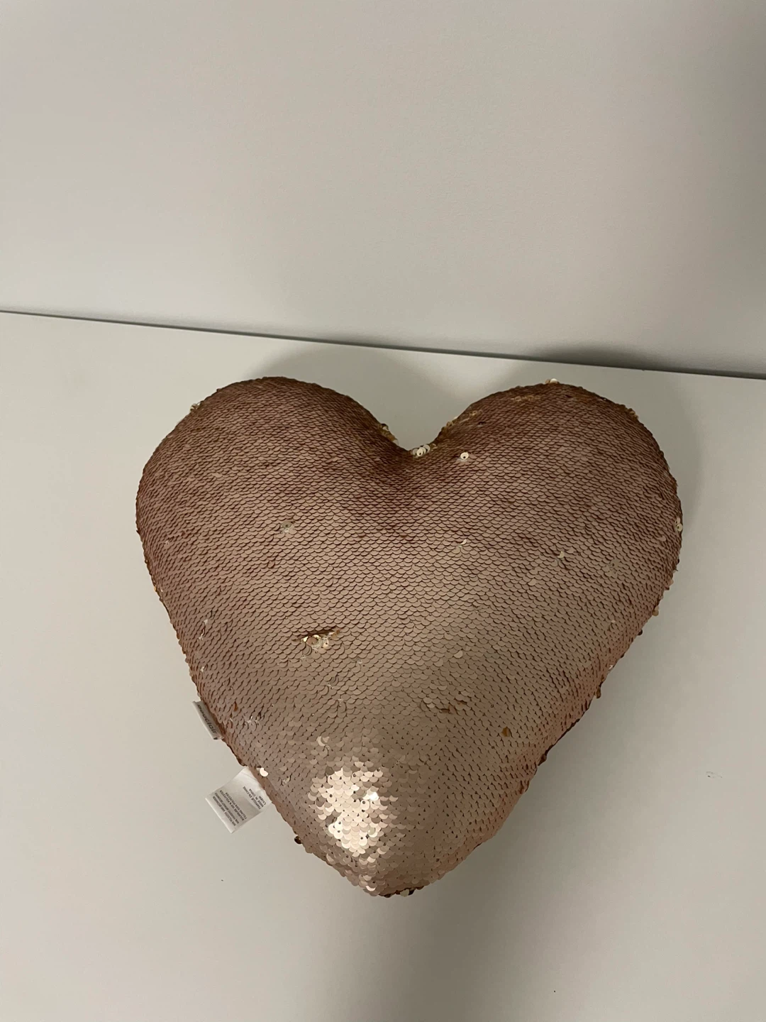 Heart Sequin Pillow - photo 2