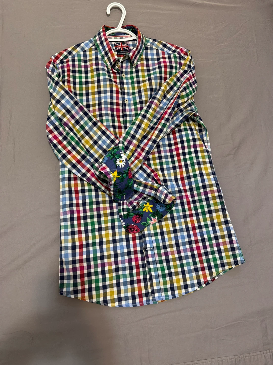 Soul of London Men's Semi-Fitted Checkered Shirt - photo 5