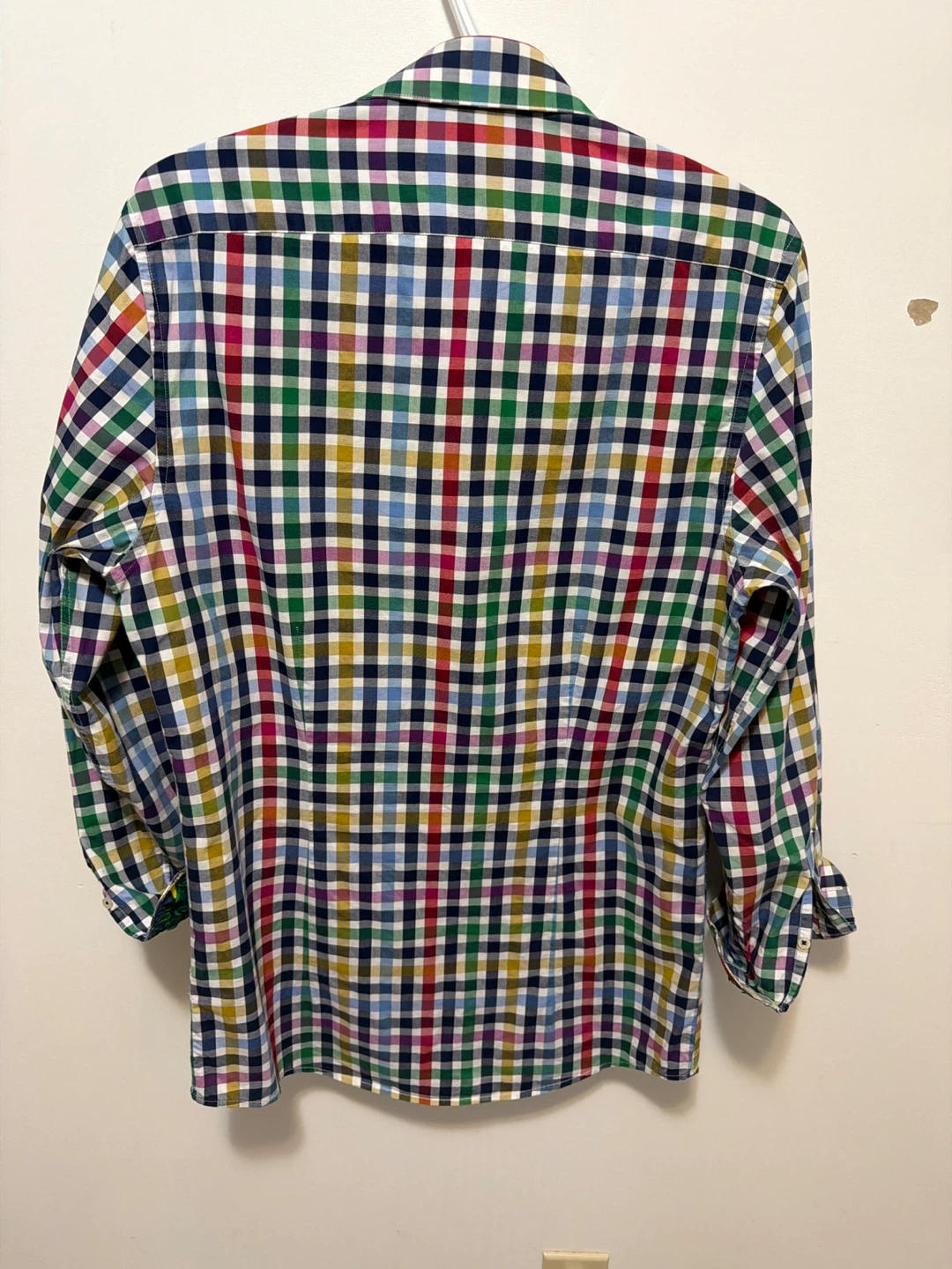 Soul of London Men's Semi-Fitted Checkered Shirt - photo 4