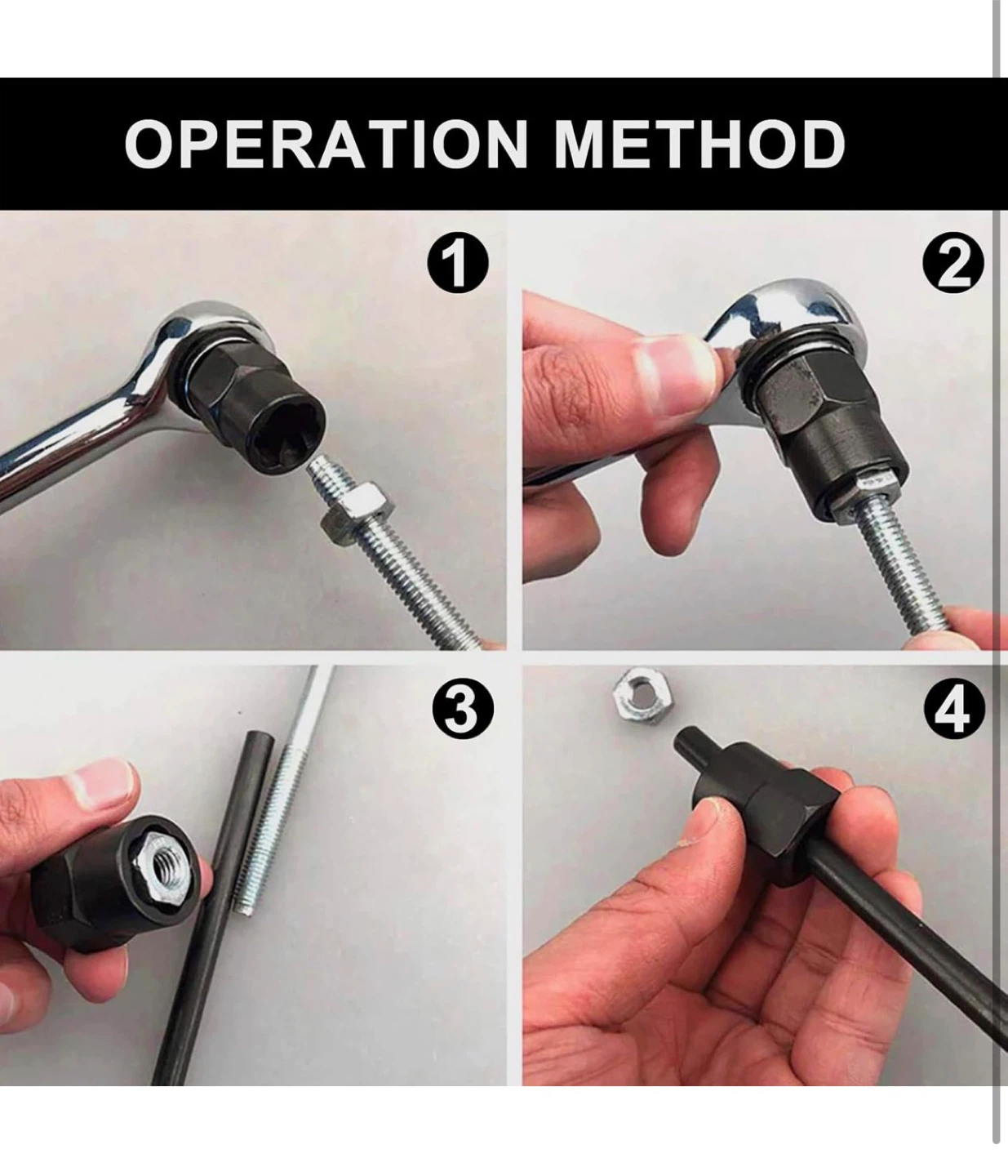 🔥 Heavy Duty 15pc Bolt & Nut Extracto Set | Remove.. - photo 5