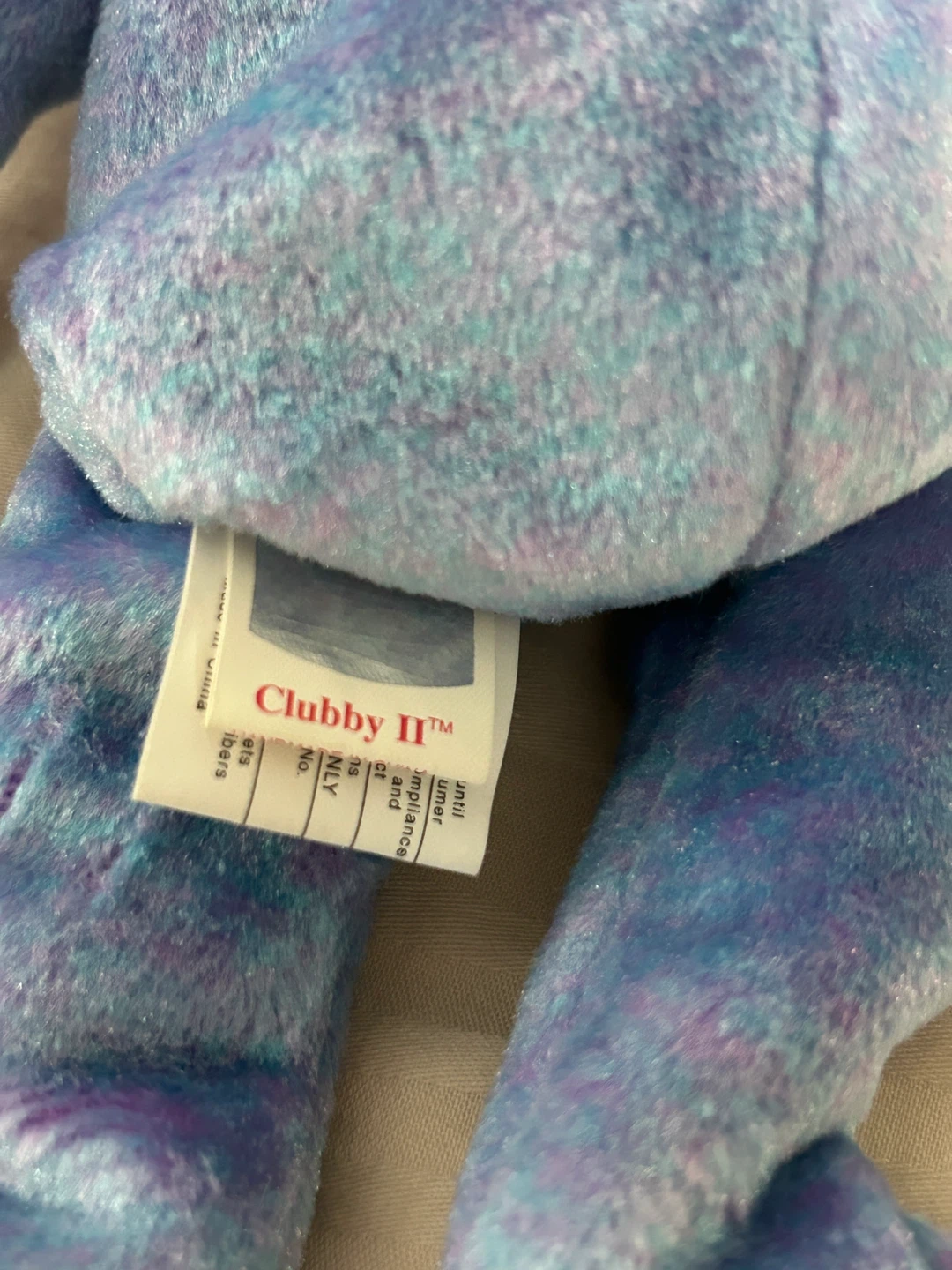 Retired Vintage Ty Beanie Baby Clubby II Bear (special edition) - photo 4