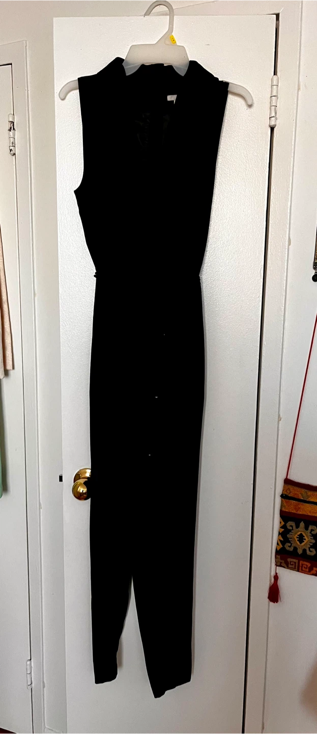 Black Sleeveless Jumpsuit from H&M size 6 - photo 3