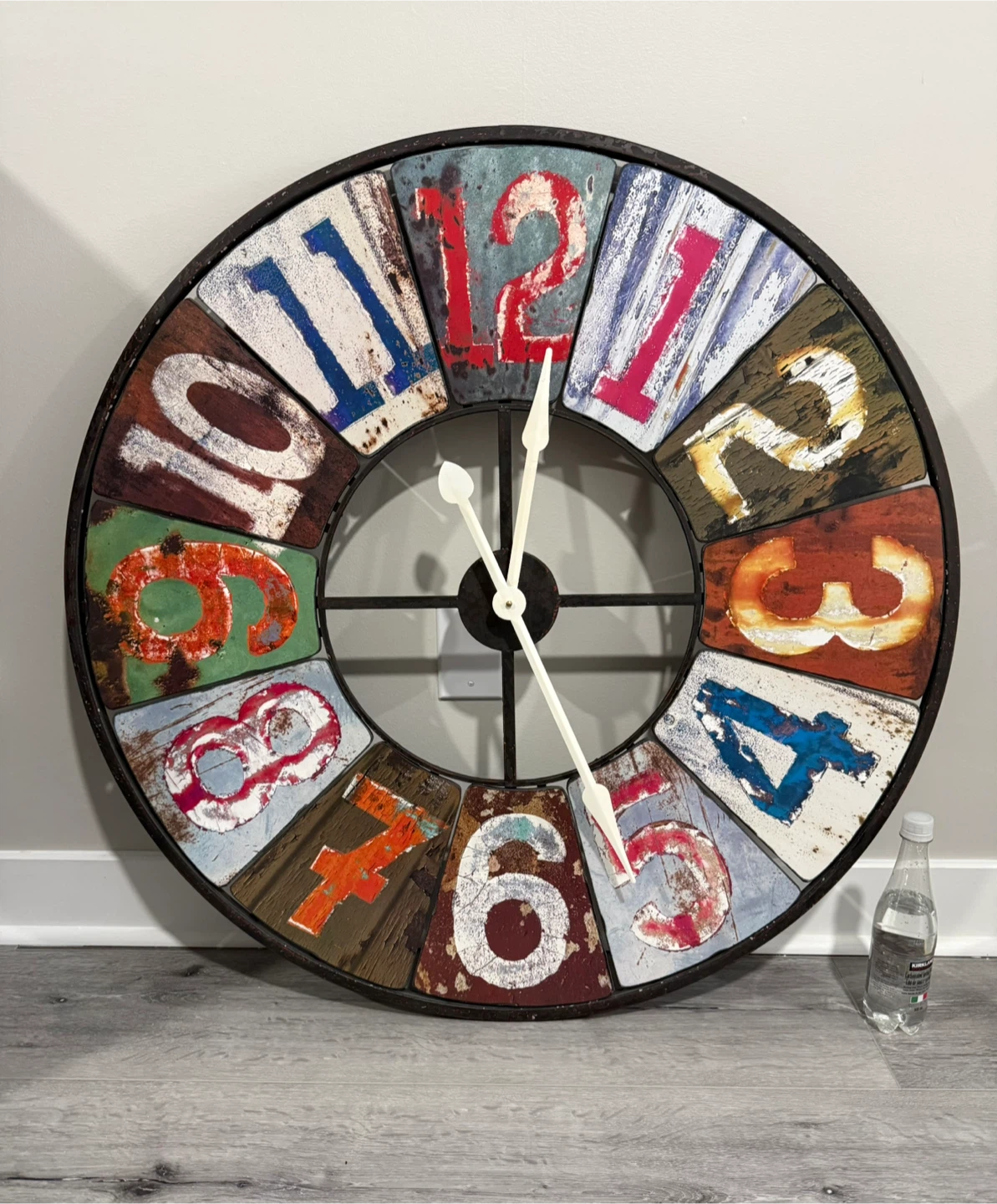‼️ 37 “ metal wall clock - Urban Barn
