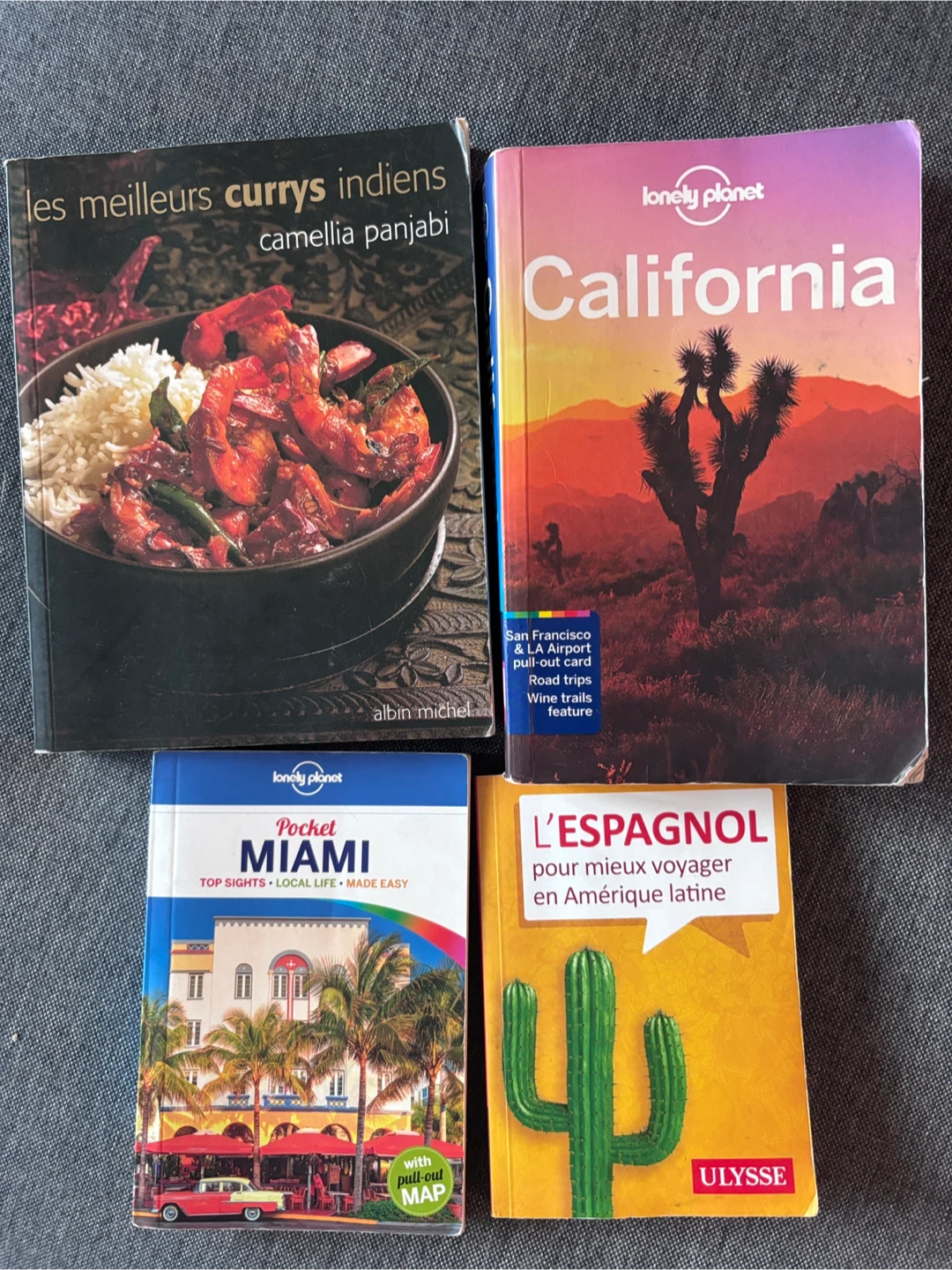 Lonely Planet California, Miami, and Spanish Travel Guide