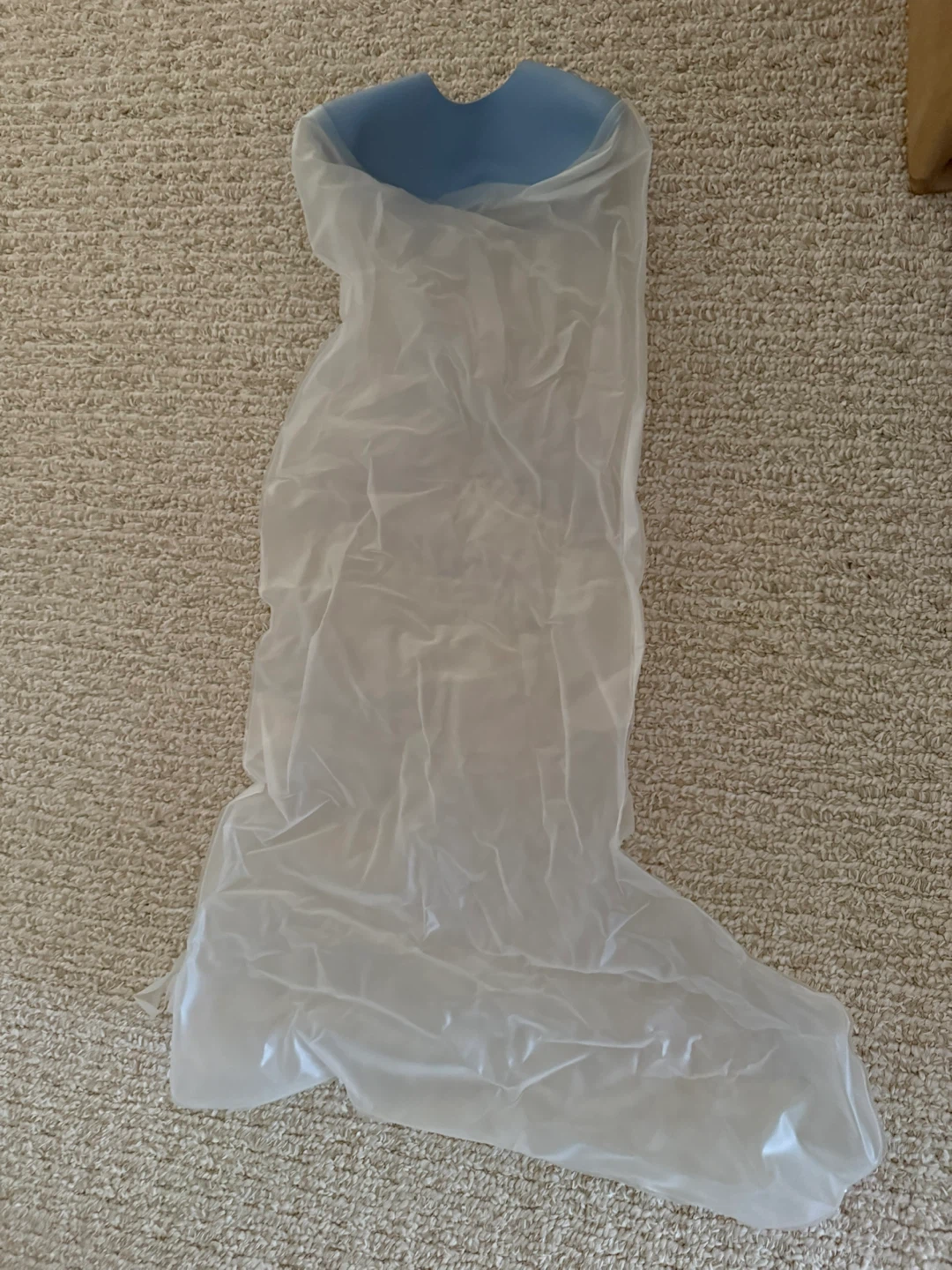 Clear Plastic Leg Cast Cover